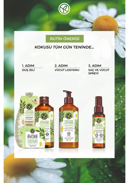 Saç ve Vücut Spreyi- Tazeleyici Mine Çiçeği Papatya- Vegan indirimleri