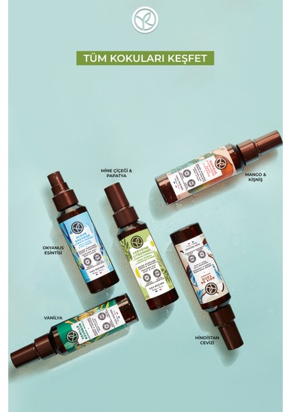 Saç ve Vücut Spreyi- Tazeleyici Mine Çiçeği Papatya- Vegan