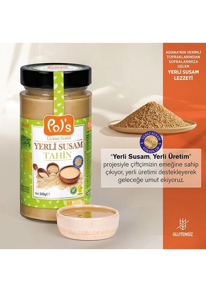 Yerli Susam Serisi Tahin 500 g