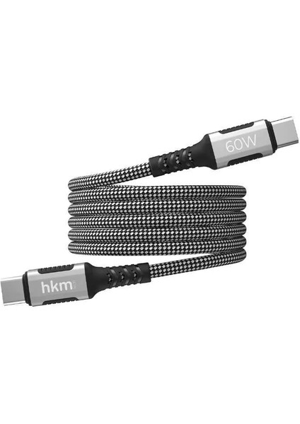 DYNAMIC 60W Hızlı Şarj, Mıknatıslı, Type-C To Type-C Şarj ve Data Aktarım Kablosu, 1 Metre, Siyah modelleri