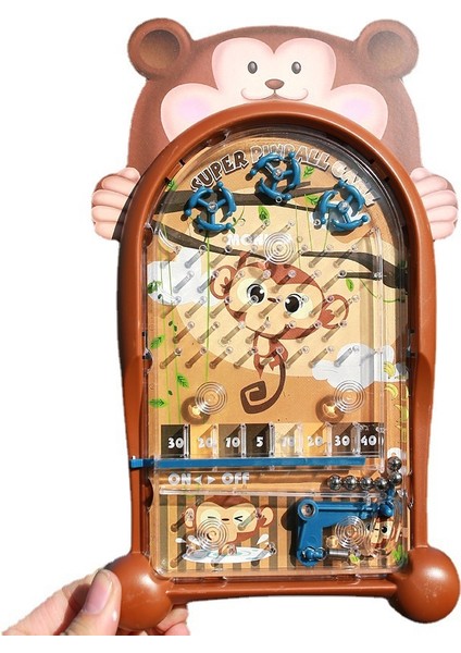 Çocuklar Için Eğlenceli Masaüstü Pinball Makinesi Eğitici (Yurt Dışından)