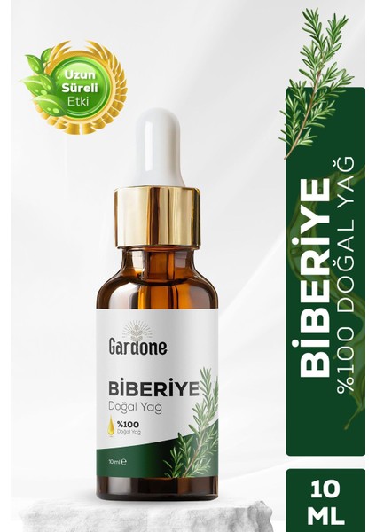 Biberiye Yağı Soğuk Sıkım Saf ve Rosemary 10 ml