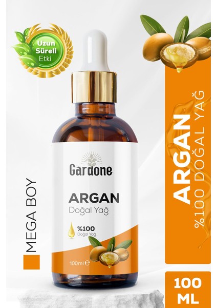 Argan Yağı Soğuk Sıkım Saf ve Argan 100 ml