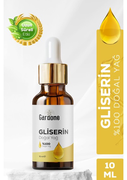 Gliserin Yağı Soğuk Sıkım Saf ve Glycerin 10 ml
