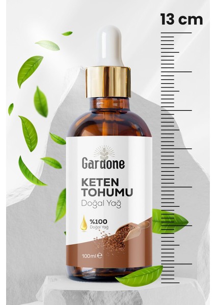 Keten Yağı Soğuk Sıkım %100 Saf ve Doğal Flax 100ML fiyatları