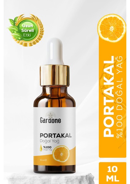 Portakal Yağı Soğuk Sıkım Saf ve Orange 10 ml