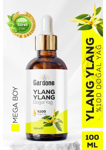 Ylang Ylang Yağı Soğuk Sıkım Saf ve Ylang Ylang 100 ml