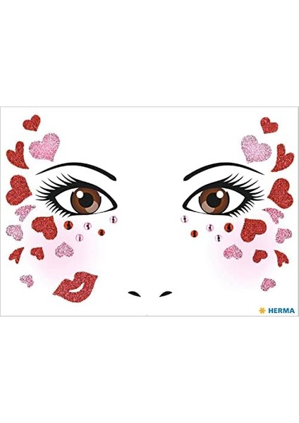 Face Art Decor Yuz Susleme Etiketi Ask fiyatları