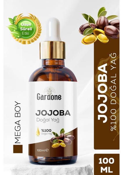 Jojoba Yağı Soğuk Sıkım Saf ve Jojoba 100 ml