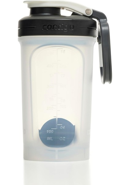 Shake Go Sporcu Suluğu 590 ml Siyah