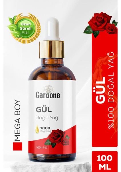 Gül Yağı Soğuk Sıkım Saf ve Rose 100 ml