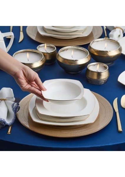 Chıara Gold Cream 60 Prç Ymt Y.kare fiyatları