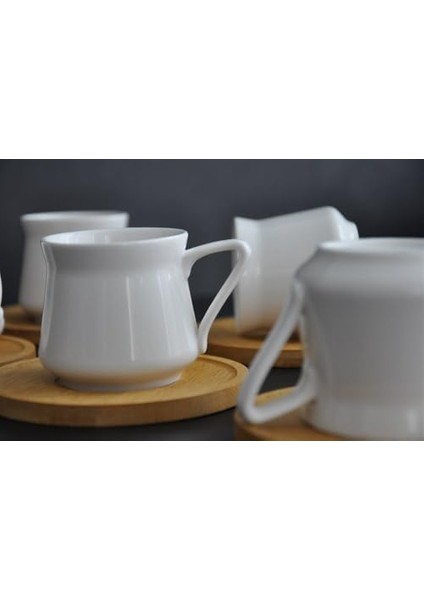 Kahve Fincan Takımı - Bambu Tabaklı fiyatları