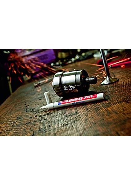 751 Boya Kalemi - Siyah - 1 Kalem - Yuvarlak Uç 1-2 mm modelleri