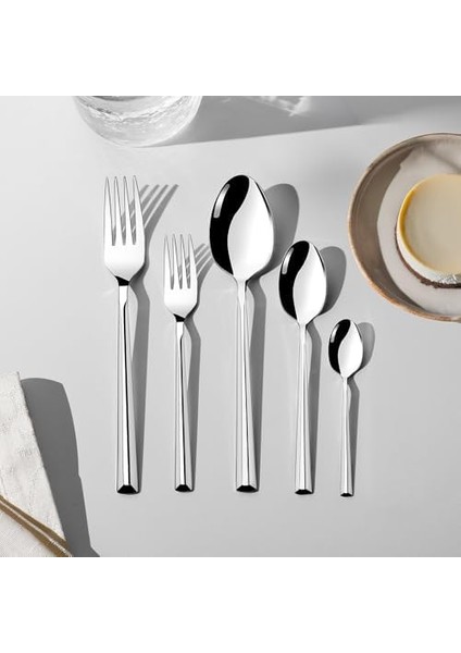 Sade 6 Kişilik 30 Parça Çatal Kaşık Takımı fiyatları