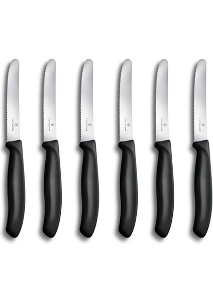 6.7833.6 Swissclassic Blisterli Siyah 6lı Domates Bıçağı fiyatları