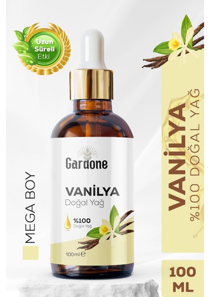 Vanilya Yağı Soğuk Sıkım Saf ve Vanilla 100 ml