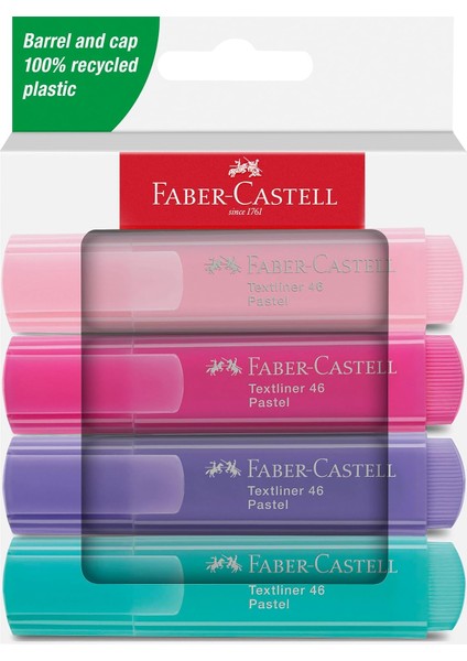 Kalem Tl 46 Pastel 4'lü Karton Kutu