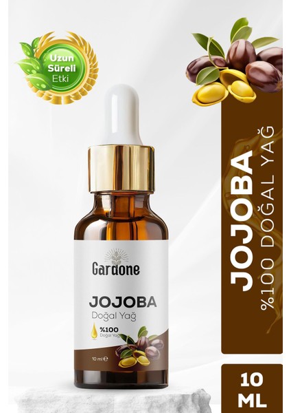 Jojoba Yağı Soğuk Sıkım Saf ve Jojoba 10 ml