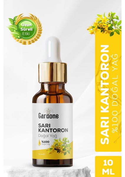 Sarı Kantaron Yağı Soğuk Sıkım Saf ve St. John's Wort 10 ml
