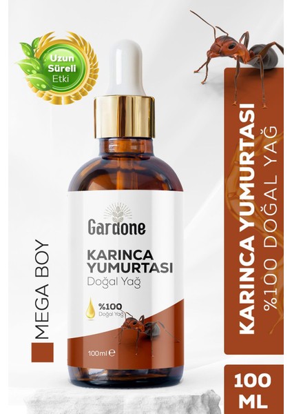 Karınca Yumurtası Yağı Soğuk Sıkım Cilt Bakımı İçin 100 ml Doğal Yağ