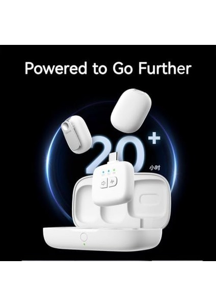 A30 Tiny 2 Kişilik Mikrofon Seti - Beyaz fiyatları