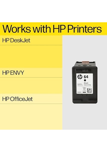 653 Siyah Mürekkep Kartuş 360 Sayfa (3YM75AE) fiyatları