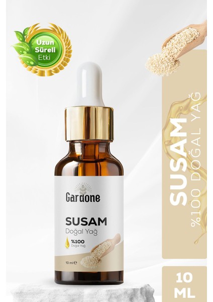 Susam Yağı Soğuk Sıkım Saf ve Sesame 10 ml