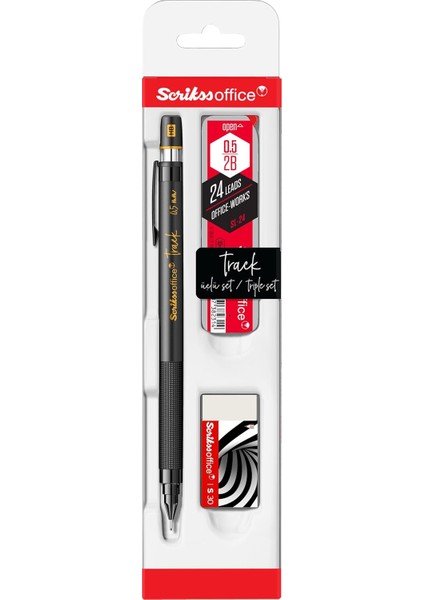 Office Track Üçlü Set 0.5 mm Altın Sarı