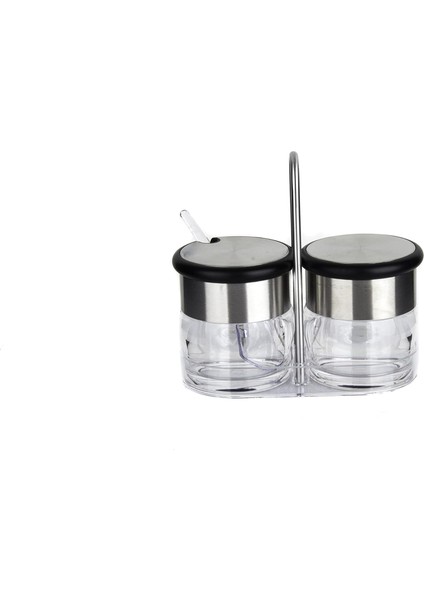 Akrilik Kaşıklı Reçellik Seti