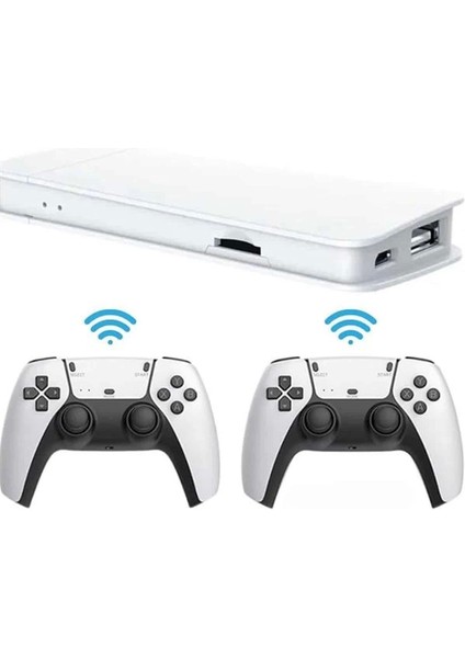 3D Çift Oyun Kollu 4K Hd Ekran Nostaljik 20. 000 Oyunlu Beyaz Game Box indirimleri