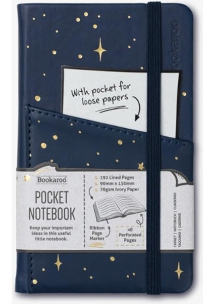 Bookaroo A6 Günlük Ay ve Yıldızlar