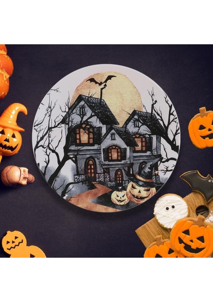 Halloween Blue Castle Servis Tabağı 26 cm 19952