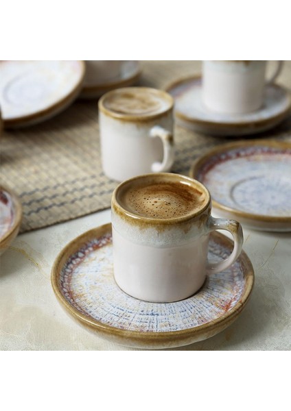 Hydra Nordic Kahve Takımı 12 Parça 6 Kişilik 21287