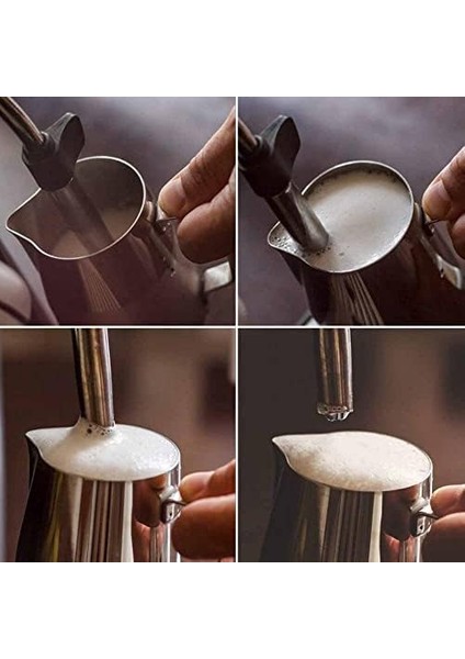 Paslanmaz Çelik Süt Potu - Kahve Potu - Pitcher Sütlük - Süt Köpürtücü - Köpürtme Kabı - 1000 ml fiyatları