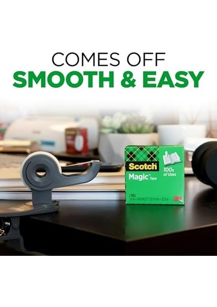 Sihirli Bant, 16 Rulo, Çok Sayıda Uygulama, Görünmez, Tamir Için Tasarlanmış, 7,5 x 2000 Cm, Kutulu (810K16) fiyatları