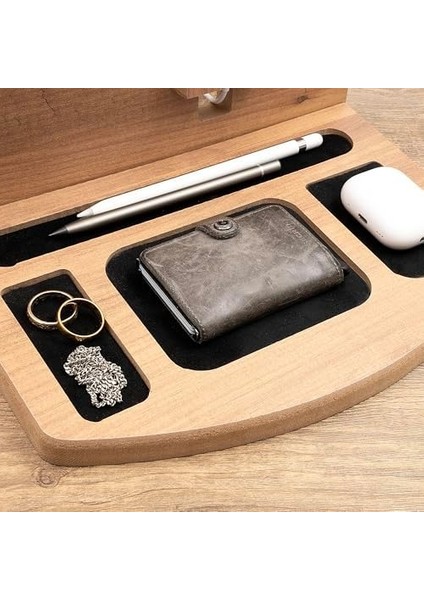 Düzenleyici Organizer, Ahşap Masaüstü Çok Amaçlı Organizer modelleri