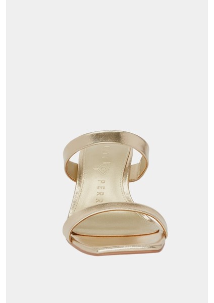 The Maritime Çift Bantlı Kadın Altın Topuklu Terlik fiyatları