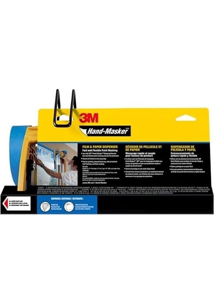 M3000 Pak Hand-Masker Pre Katlanmış Kapatma Filmi Kit - Sarı/mavi/siyah fiyatları