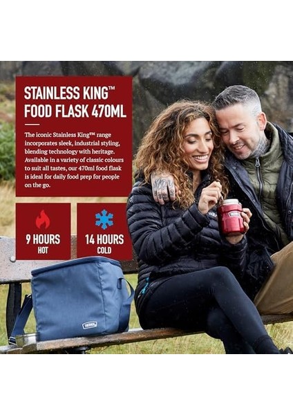 SK3000 Stainless King Yemek Termosu 0.47 L Cranberry 184807 fiyatları
