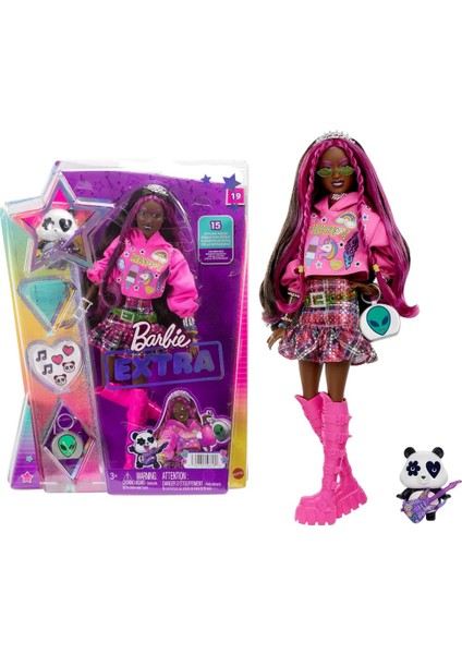 Ekstra Doll Rockstar Panda Uzaylı Çanta 19 HKP93 2022