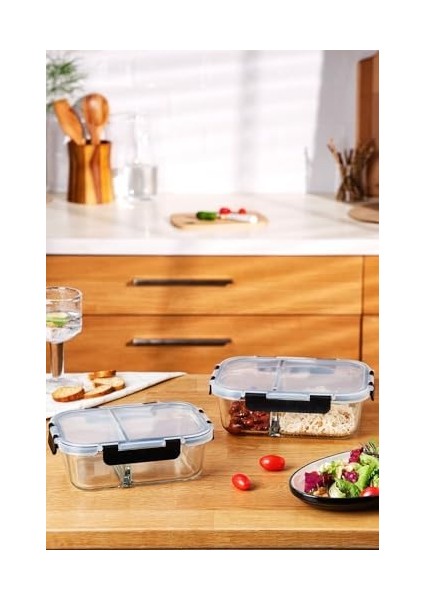 Twin 980 ml Borosilikat Saklama Kabı fiyatları