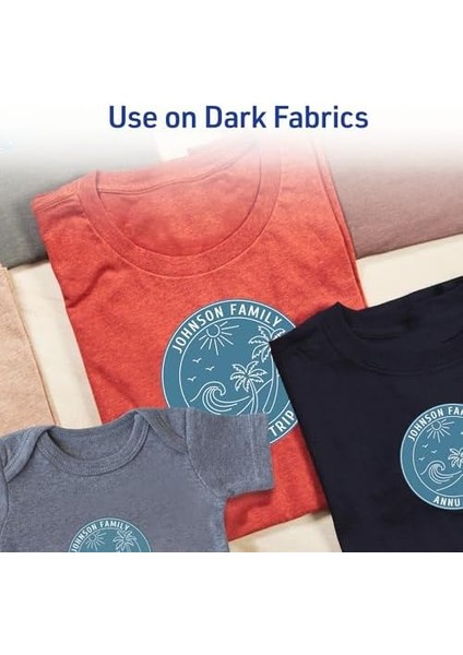 Yazdırılabilir T-Shirt Transferleri, Koyu Kumaşlarda Kullanım, Mürekkep Püskürtmeli Yazıcılar, 5 Kağıt Transferi (3279) fiyatları