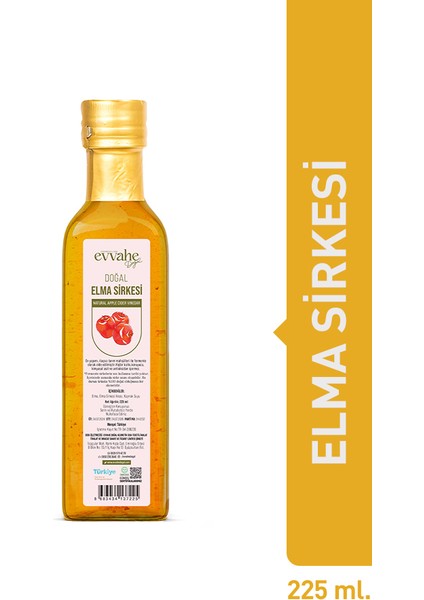 Doğal Elma Sirkesi (250 ml)