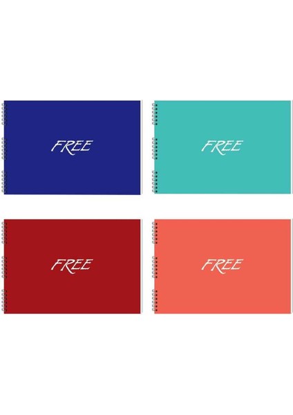 Kika Resim Defteri Spiralli 35X50 12'li - Ürün Kodu : KİK.1000178