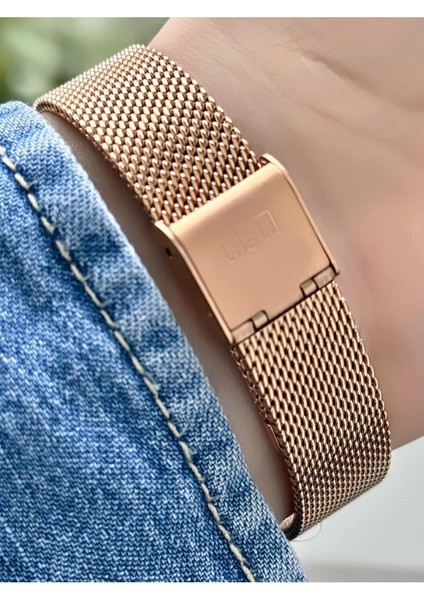 Hasır Kordon Rose Renk Kadın Kol Saati modelleri