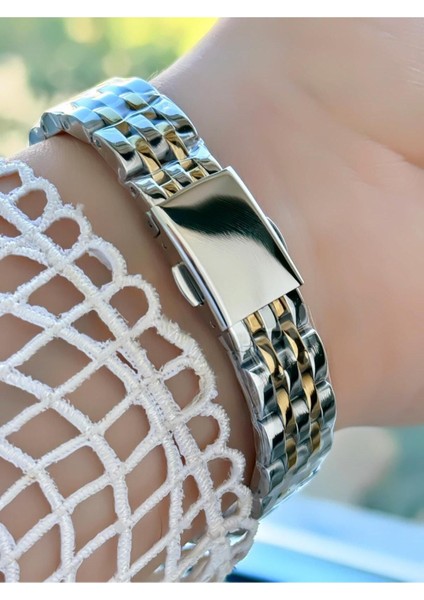 Milano Kadın Kol Saati - Kesme Camlı ,metal Kordon modelleri