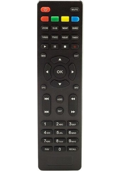 Süpermax Xplus Mini Hd Uydu Alıcısı Kumandası