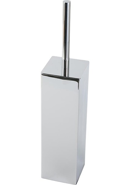 Kare Tuvalet Fırçalığı Yerden Krom KBW-822CR