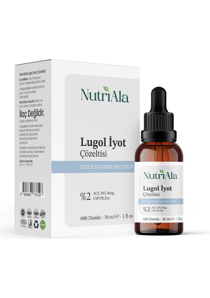 Nutriala Lugol Iyot %2 30 ml